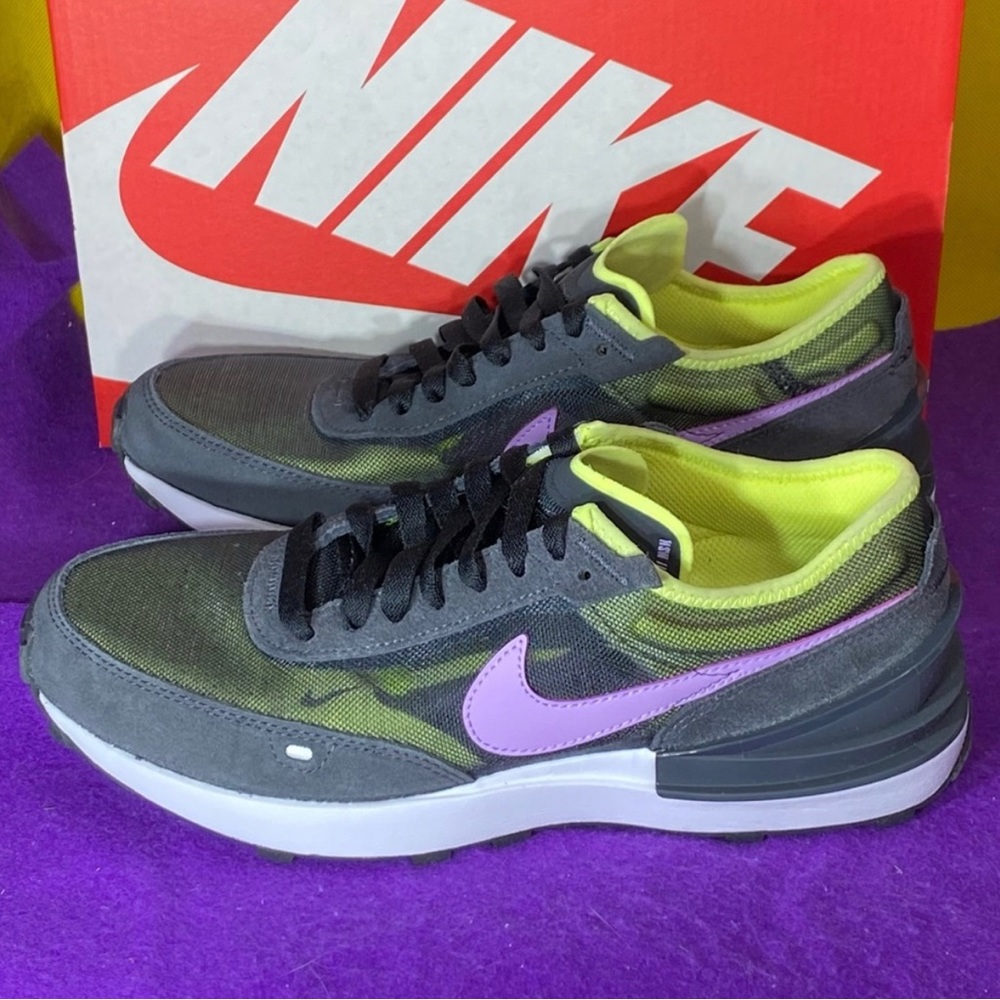 Nike Waffle One GS Off Noir Lilac Lemon Twist GS DC0481-002 Youth/Men’s Sz. 6Y
